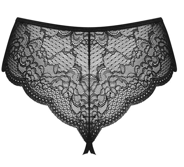 Изящные кружевные открытые трусики Pearlove