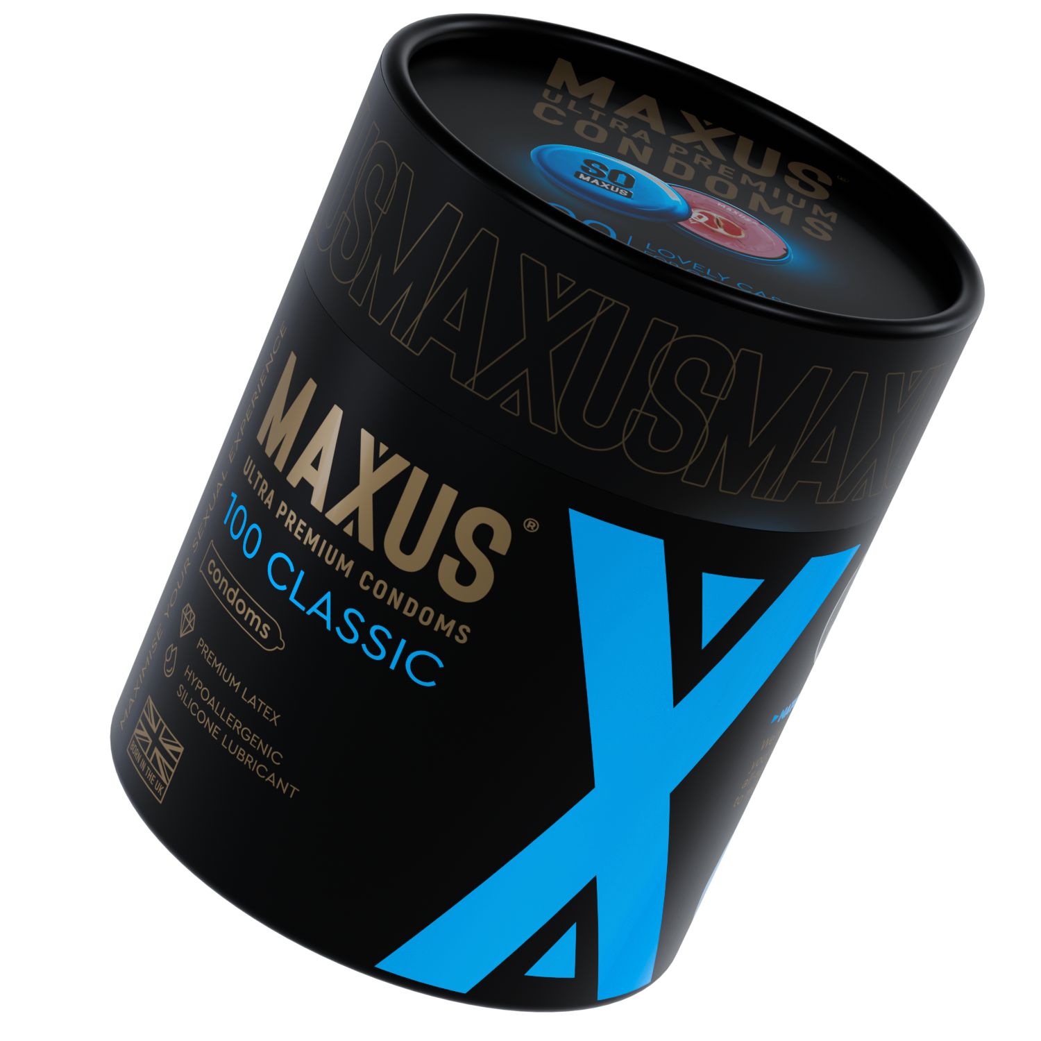 Классические презервативы в кейсе MAXUS So Much Sex - 100 шт.