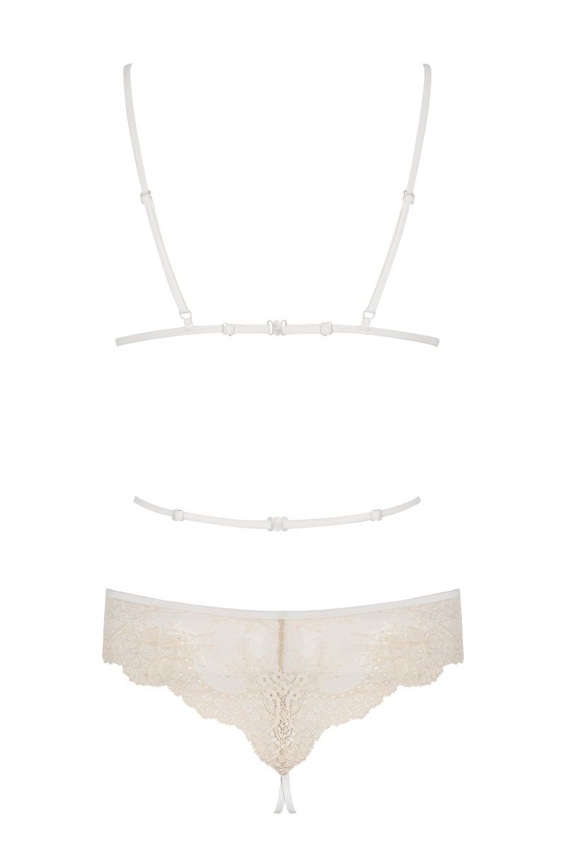 Нежное кружевное тедди Bisquitta