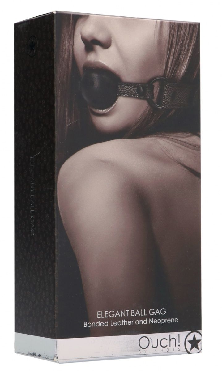 Кляп-шарик с отверстиями для дыхания Elegant Ball Gag