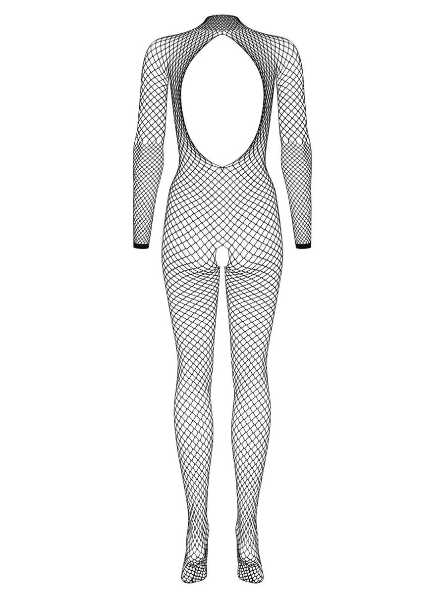 Оригинальный сетчатый боди-комбинезон