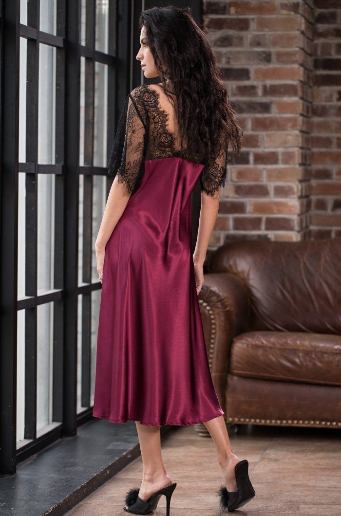 Роскошная длинная сорочка Bella