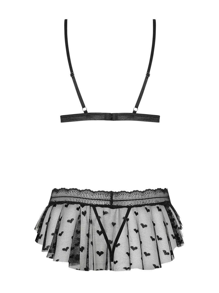 Пикантный комплект белья Heartia