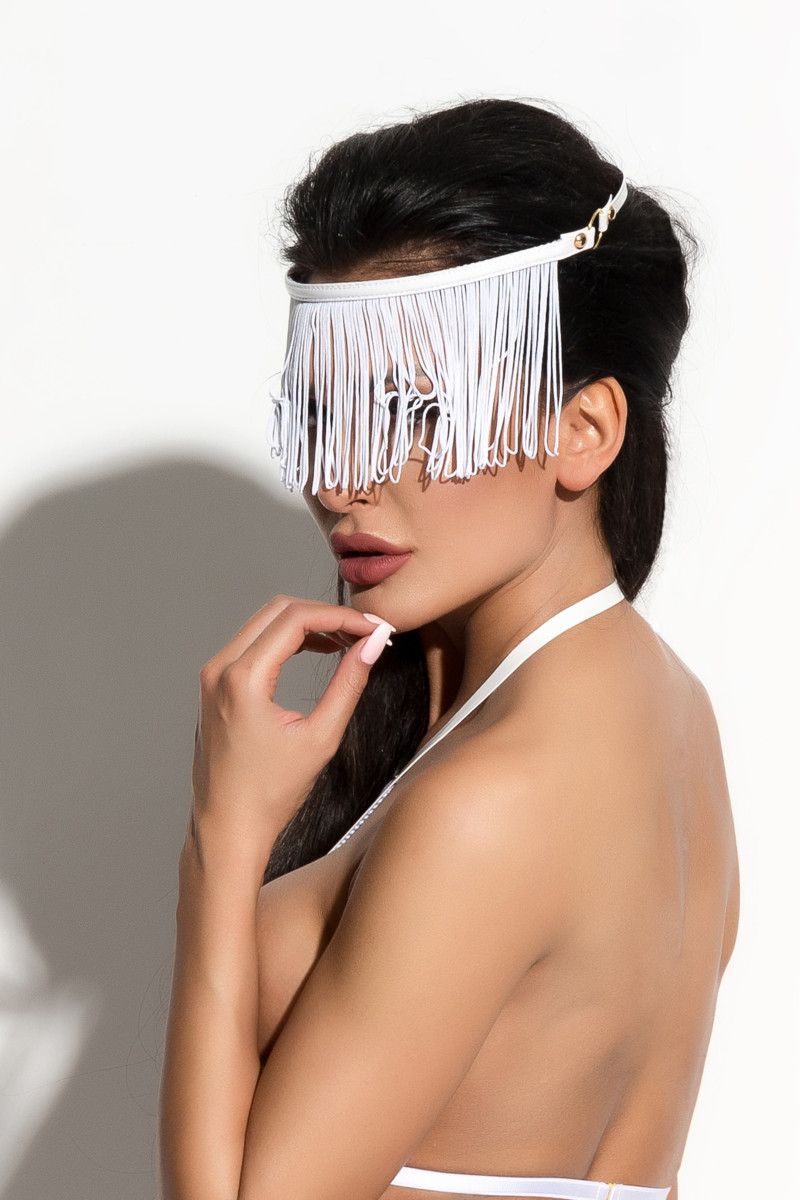 Украшение на голову Queen of hearts с длинной бахромой