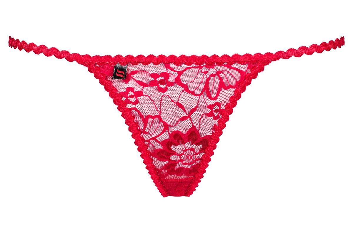 Оригинальные кружевные трусики Hetea