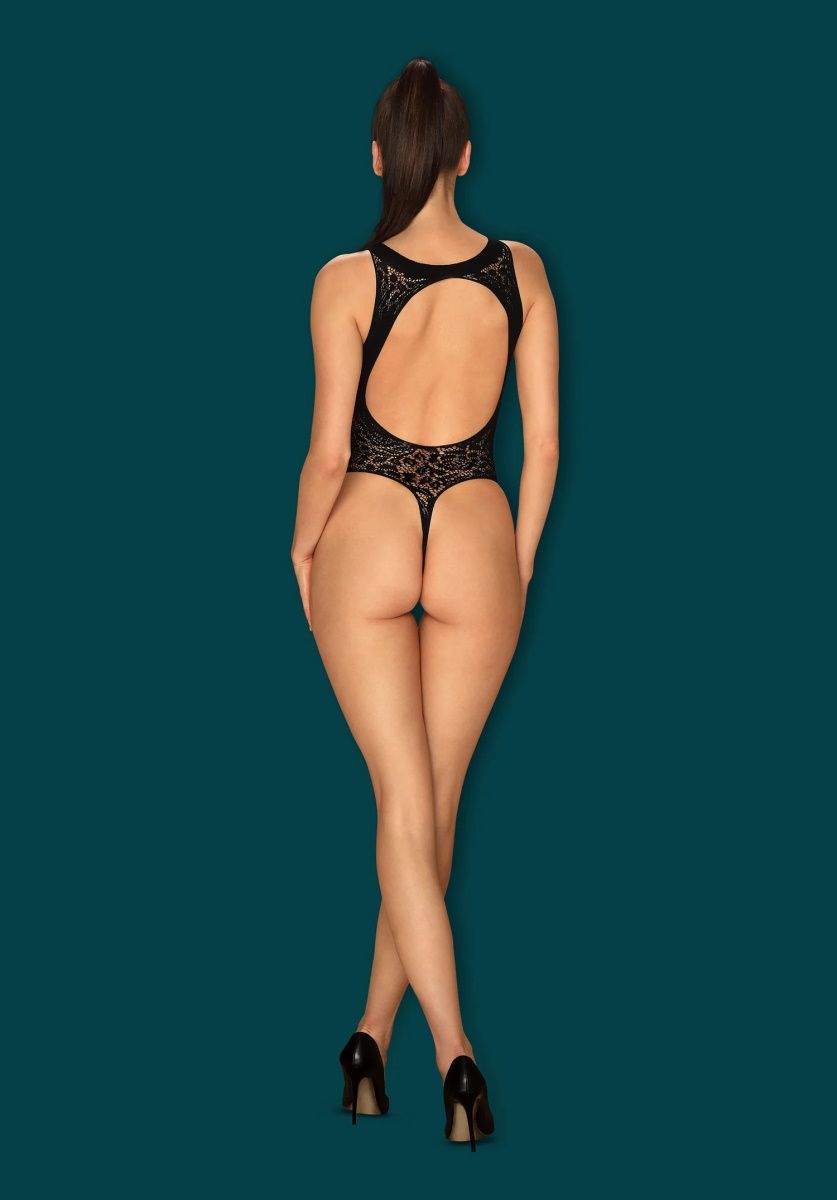 Пикантное боди с имитацией шнуровки