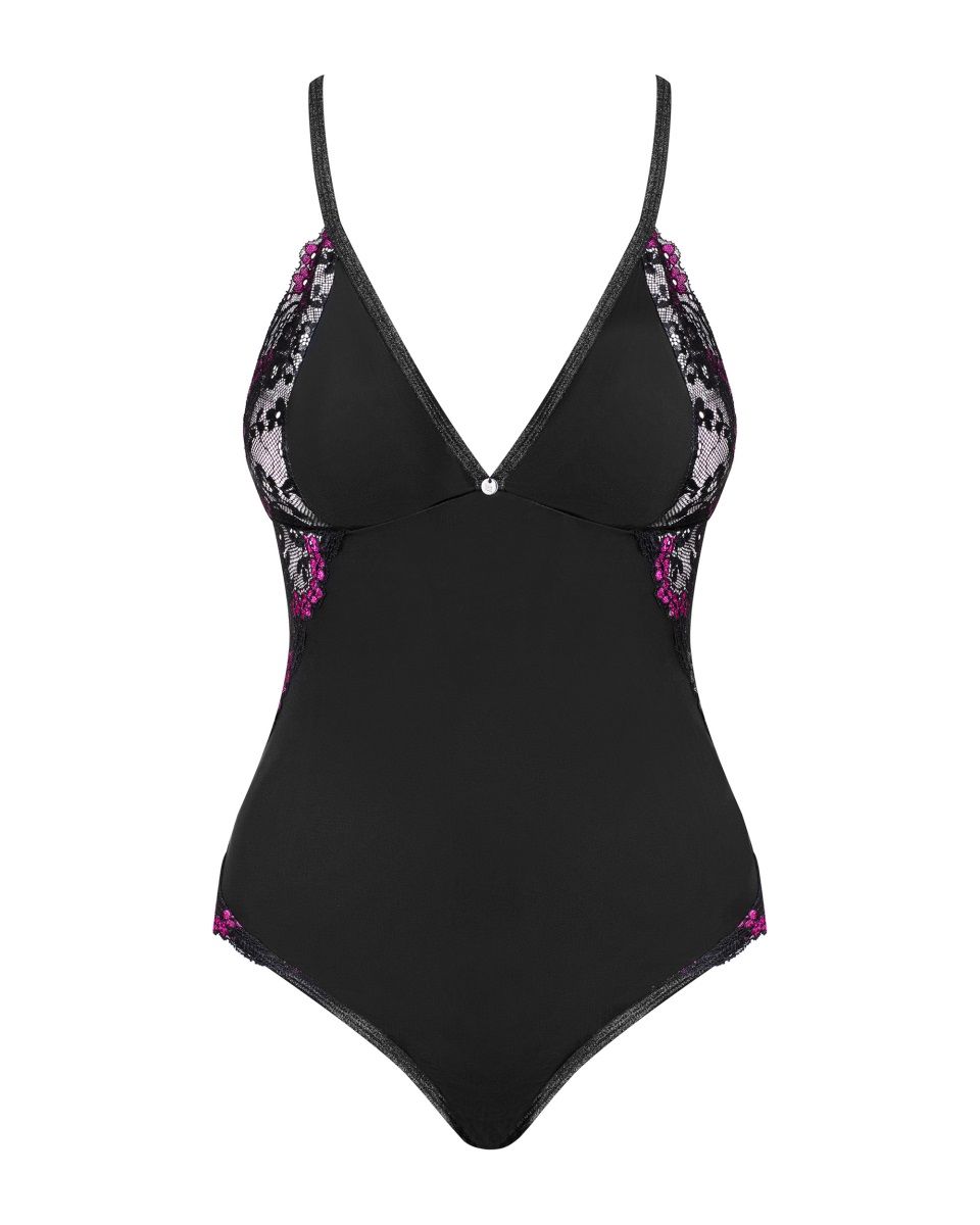 Очаровательное боди Vanessme с кружевными вставками