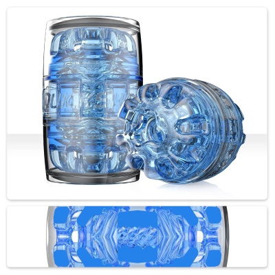 Мастурбатор Fleshlight Quickshot Turbo Blue Ice