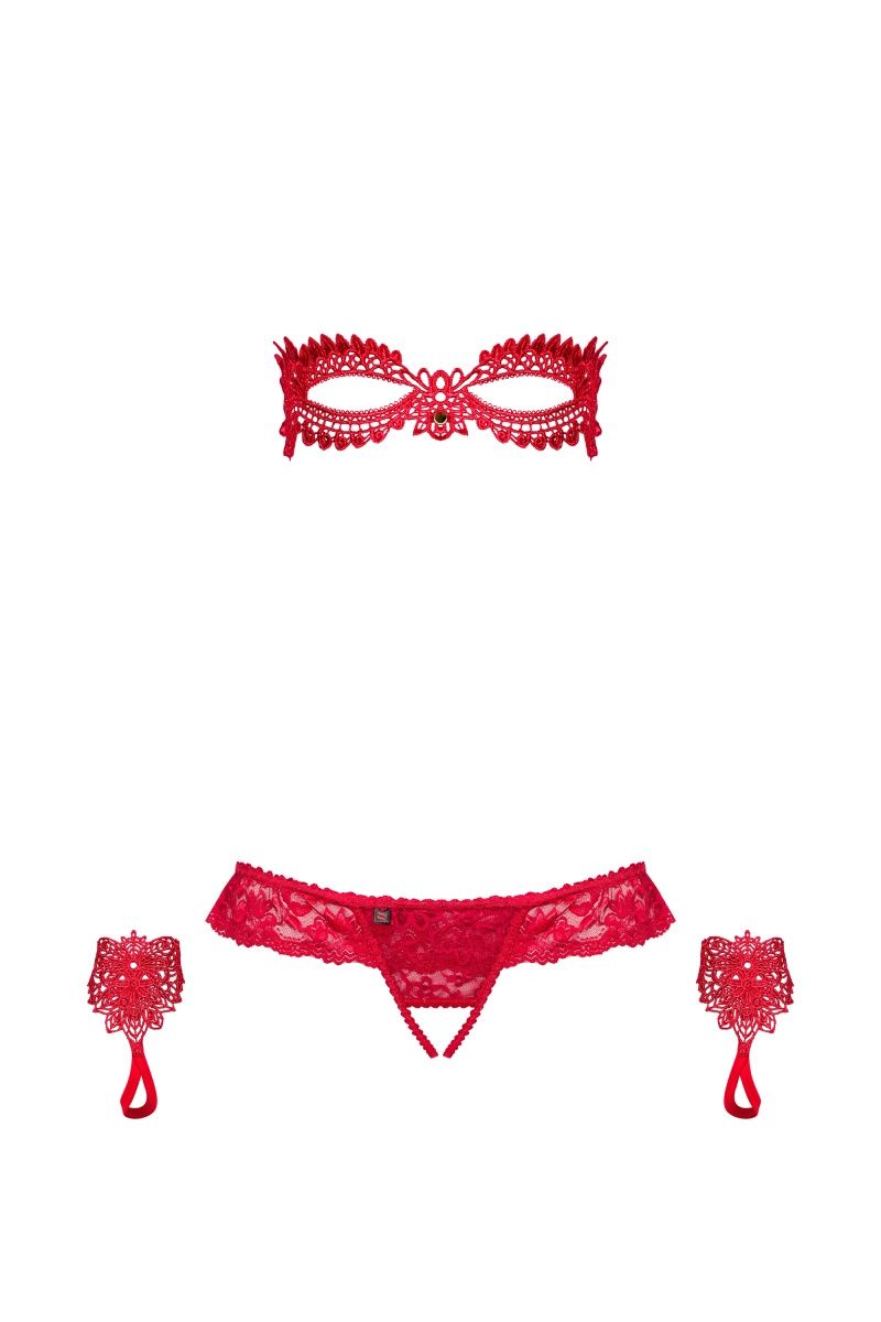 Обольстительный комплект Hetea с маской