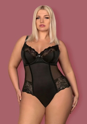 Эффектное кружевное боди Amallie