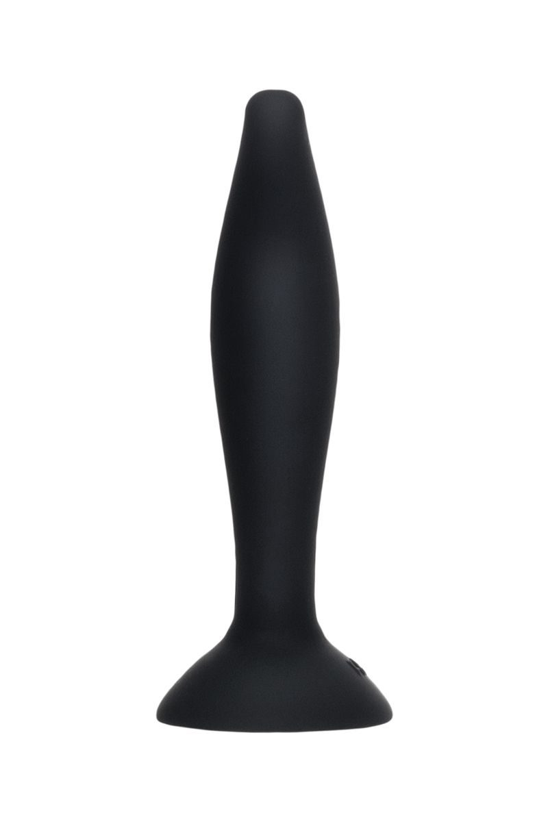 Черная анальная втулка Stroft - 10,5 см.