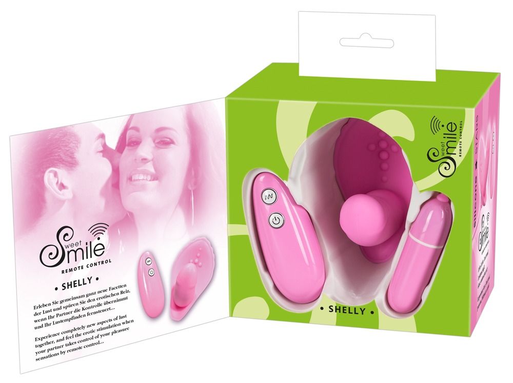 Вибростимулятор вагины с пультом управления Shelly