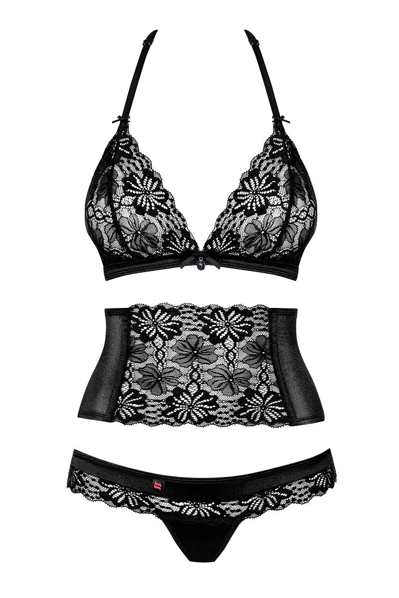 Роскошный комплект с широким поясом