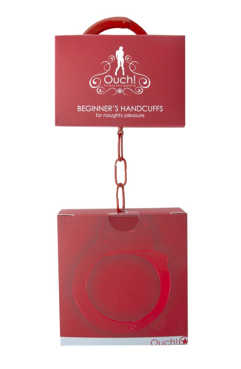 Красные наручники OUCH! Red