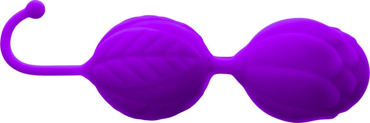 Фиолетовые вагинальные шарики Horny Orbs
