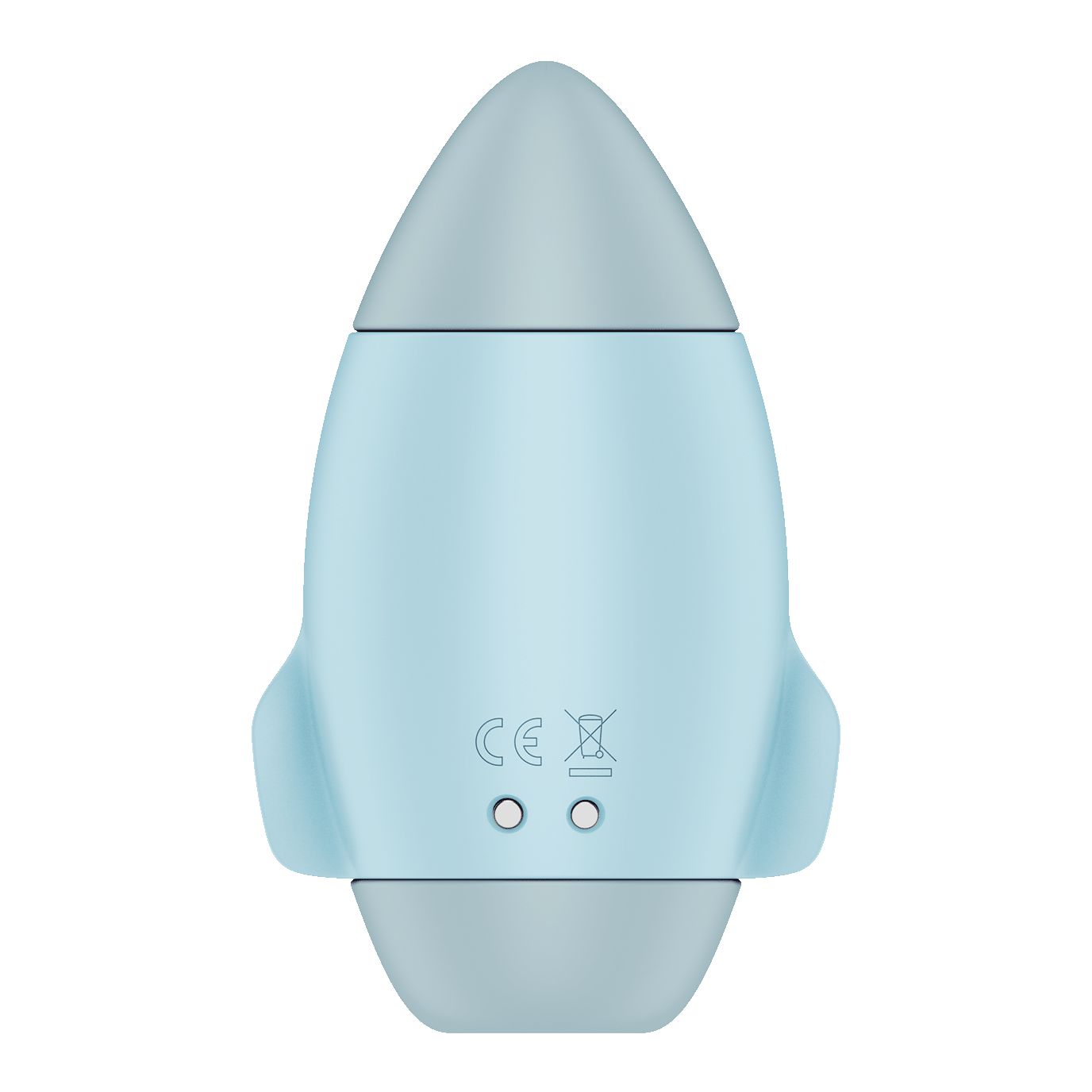 Голубой вакуумный стимулятор клитора Mission Control