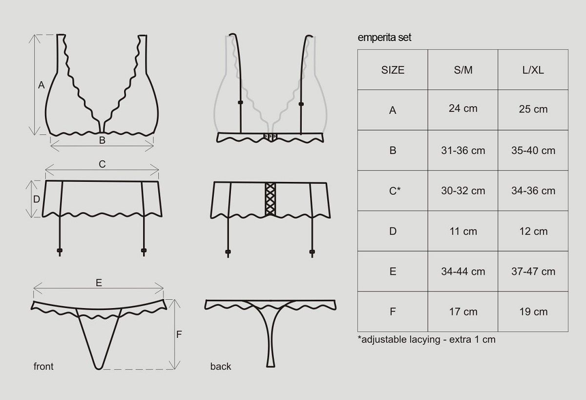 Комплект из трех предметов Emperita