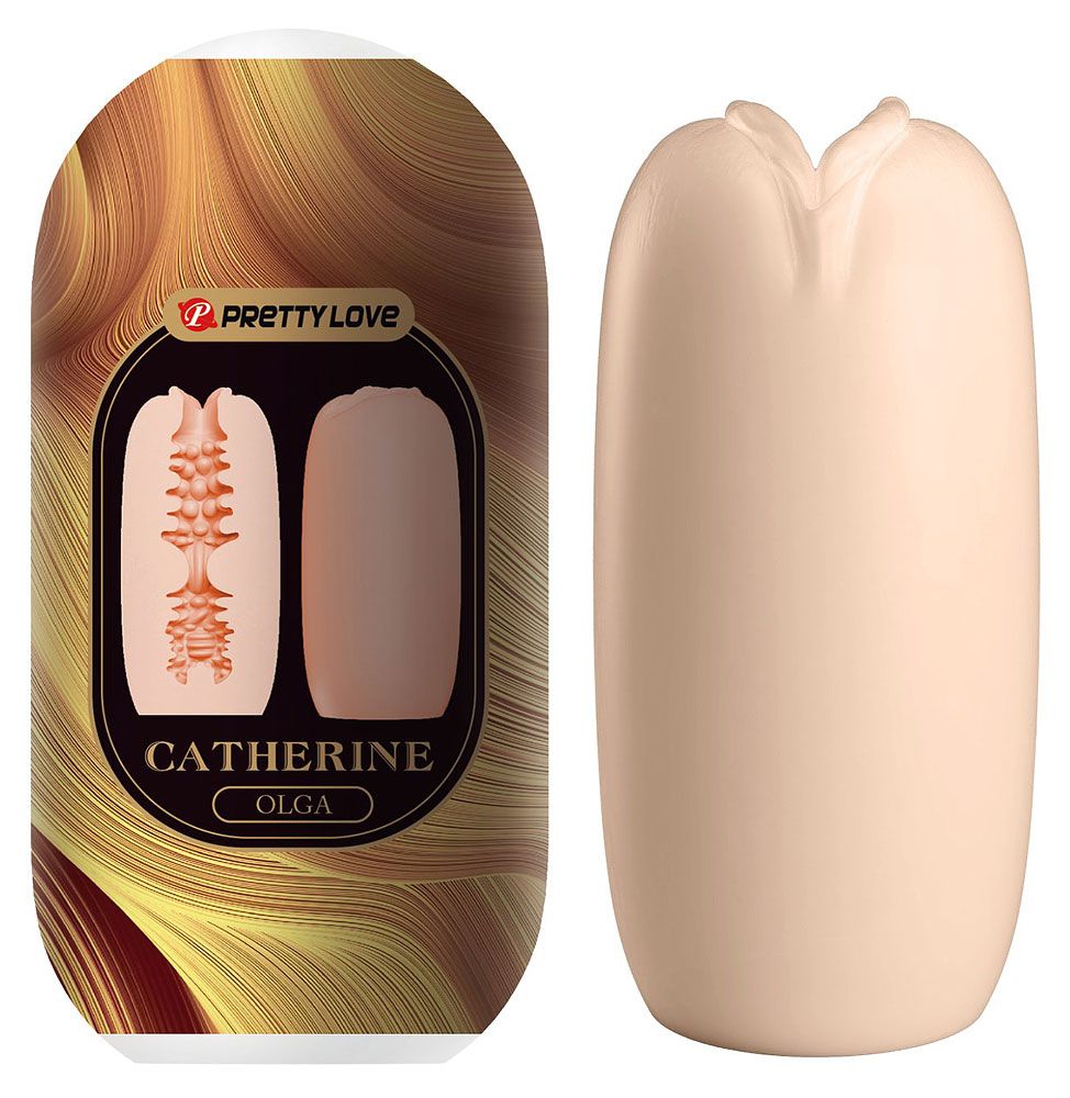 Телесный мастурбатор-вагина Olga