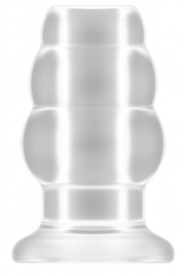 Прозрачная анальная пробка с тоннелем №51 Large Hollow Tunnel Butt Plug 5 Inch - 12,7 см.