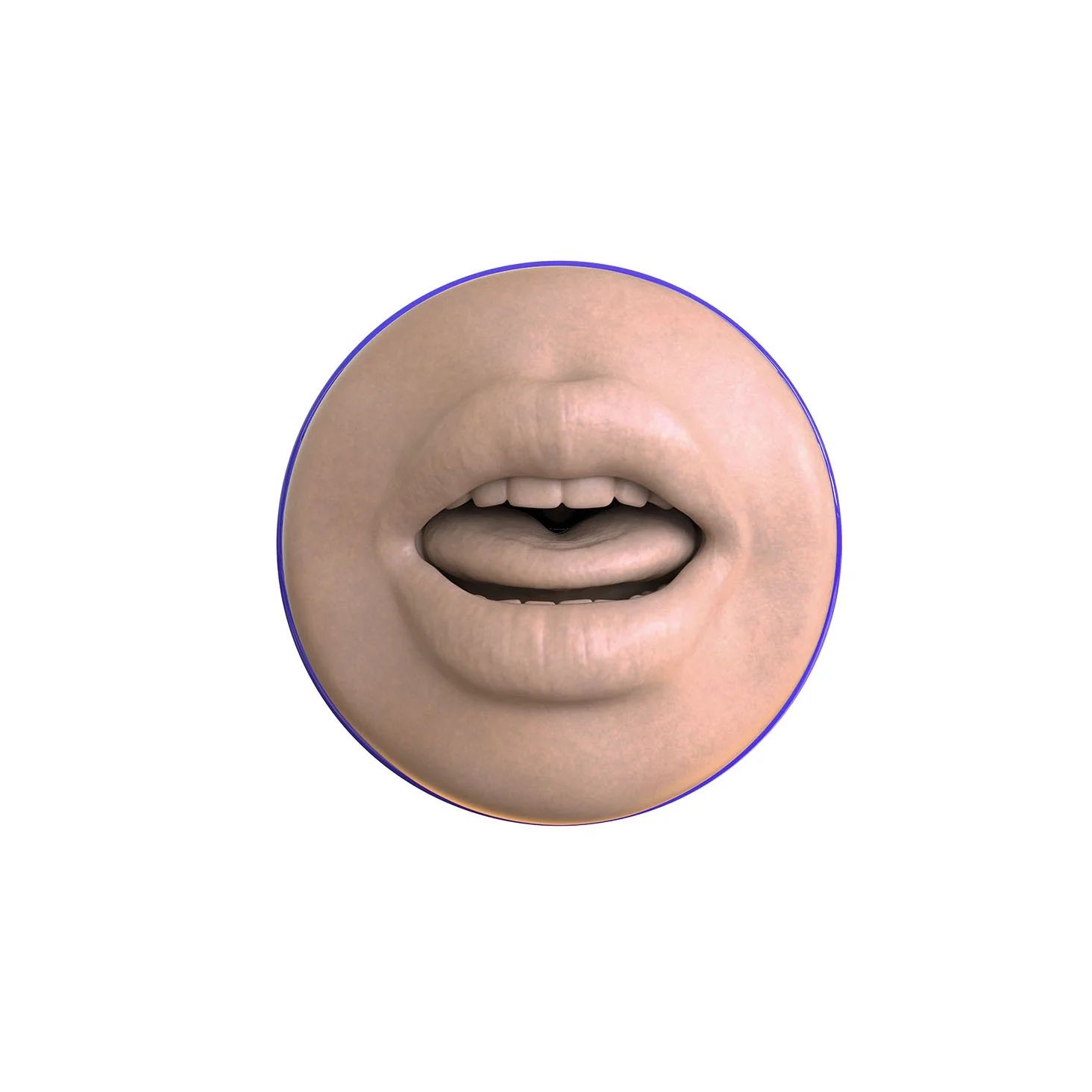 Телесный мастурбатор-рот Fleshlight Boost Blow