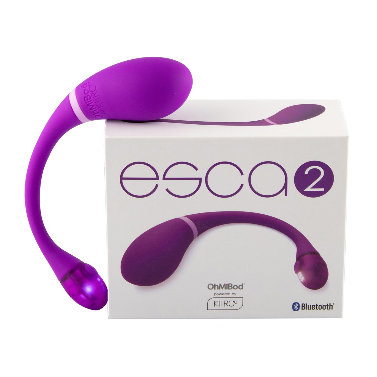 Фиолетовый стимулятор G-точки OhMiBod Esca 2