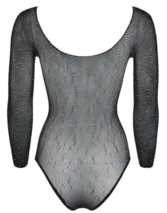 Пикантное боди со стразами