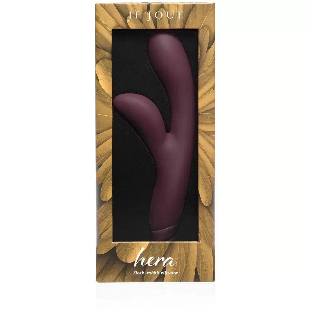 Фиолетовый вибратор-кролик Je Joue Hera - 18 см.