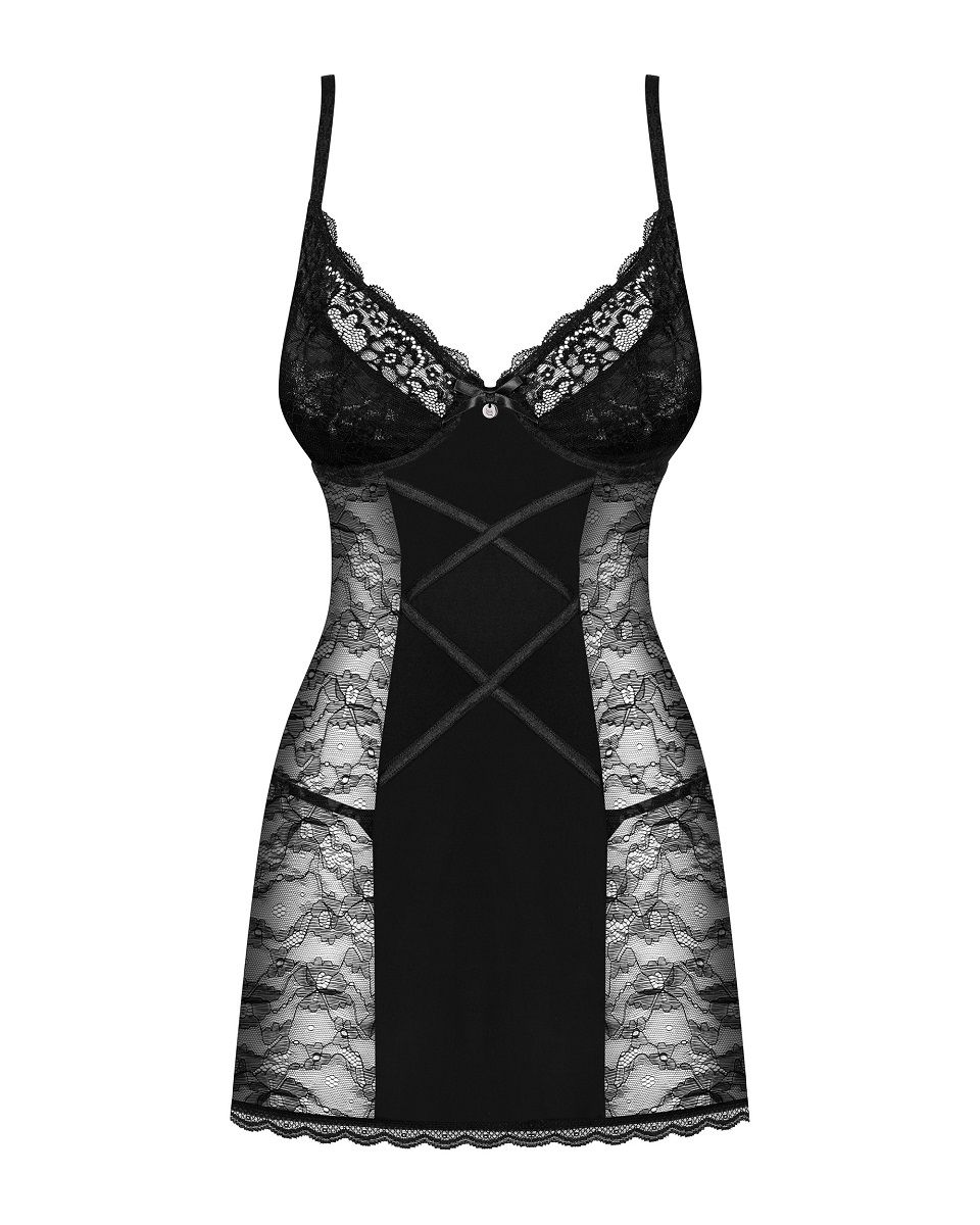 Обворожительная сорочка Laurise с кружевными вставками