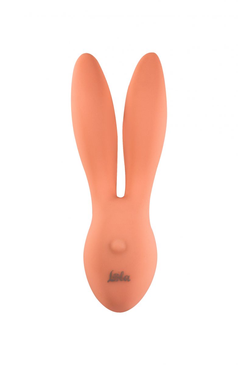 Розовый водонепроницаемый вибратор с ушками Shape of water Flake