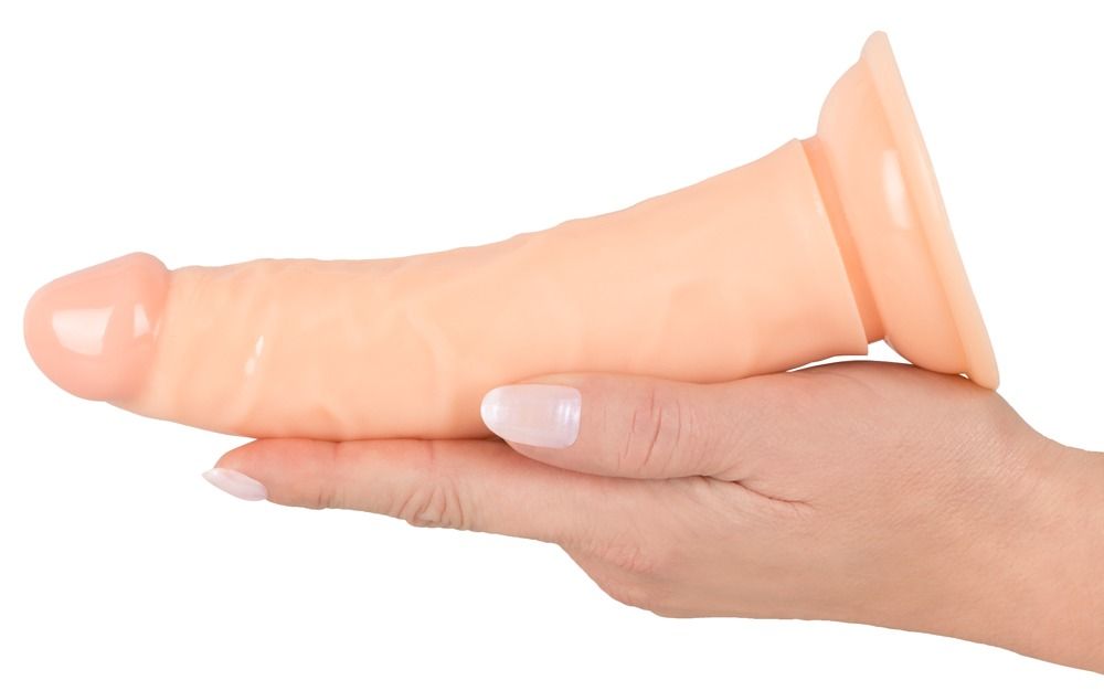 Телесный фаллоимитатор-реалистик European Lover - 18 см.