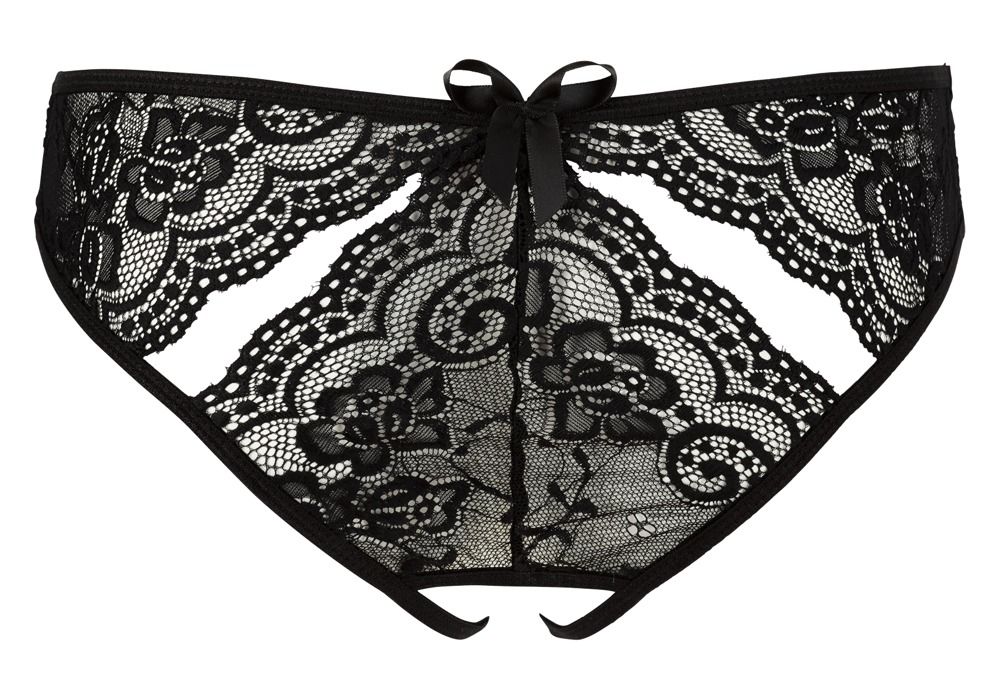 Соблазнительные кружевные трусики с доступом