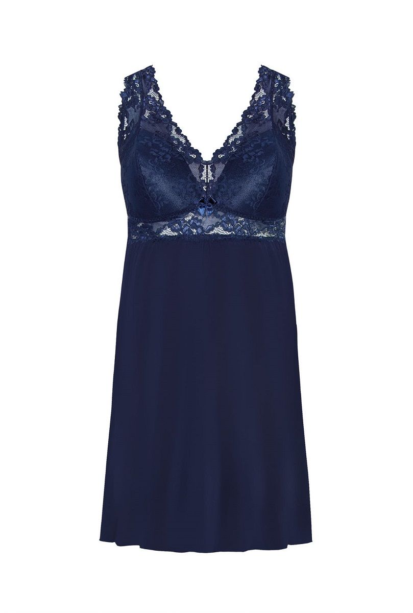 Соблазнительная сорочка Bona с кружевным лифом