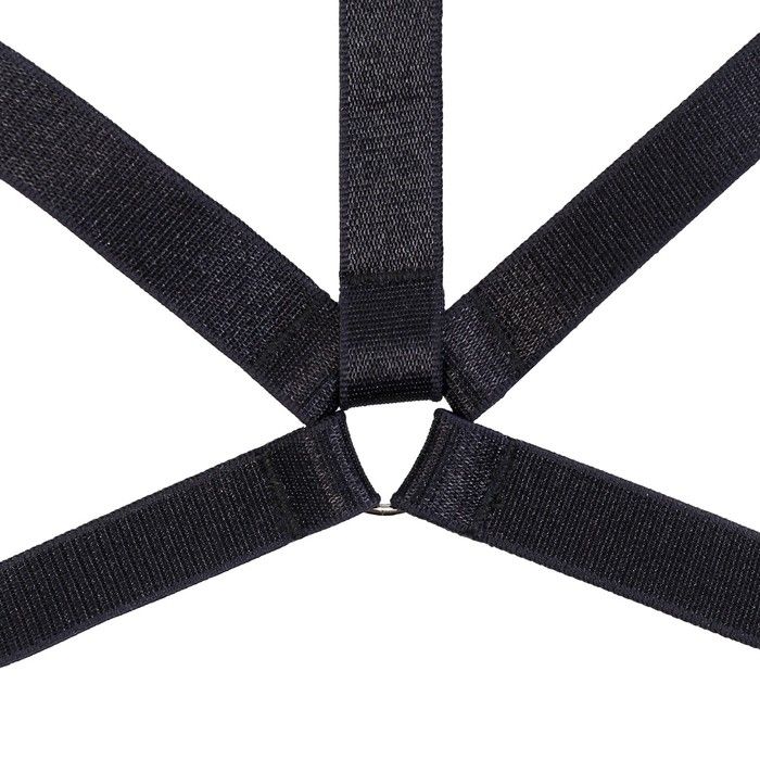 Черная оригинальная эластичная портупея