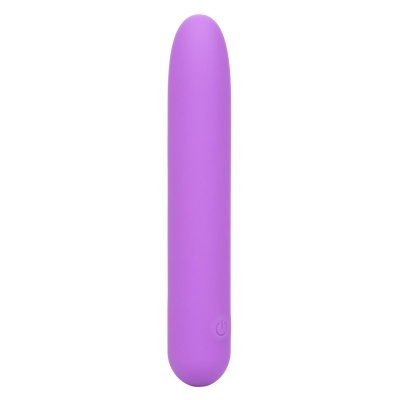 Фиолетовый мини-вибратор Bliss Liquid Silicone Mini Vibe - 10,75 см.