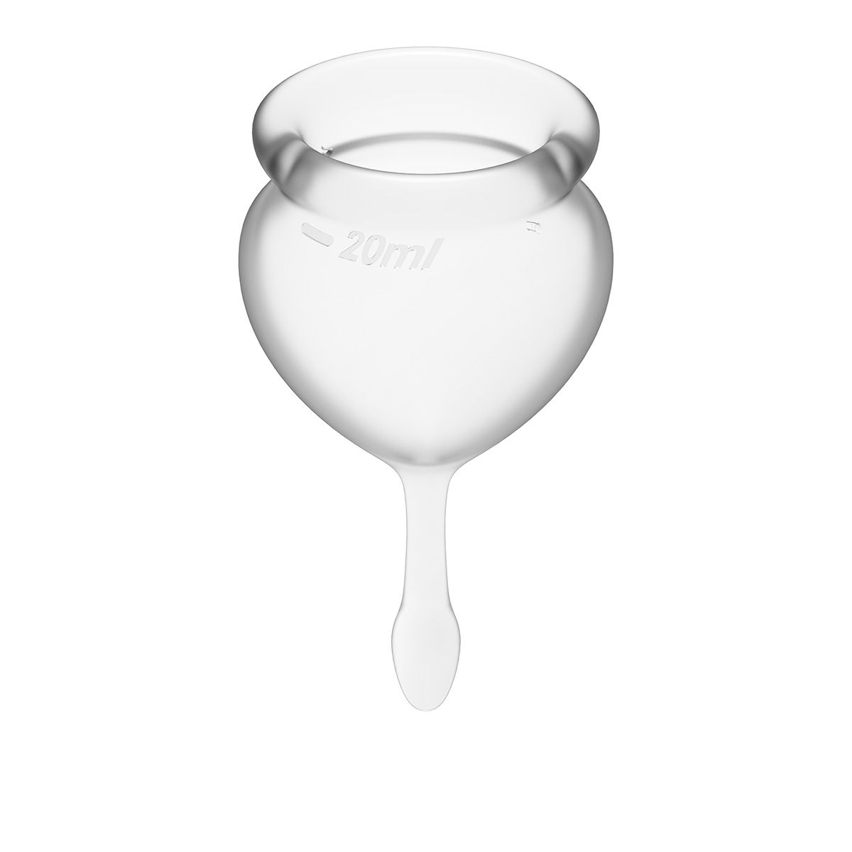 Набор прозрачных менструальных чаш Feel good Menstrual Cup