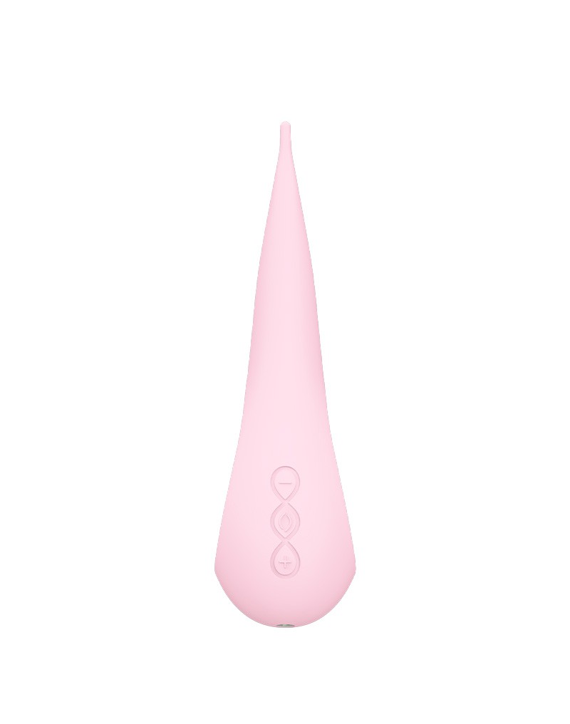 Розовый точечный клиторальный стимулятор Lelo Dot - 16,5 см.