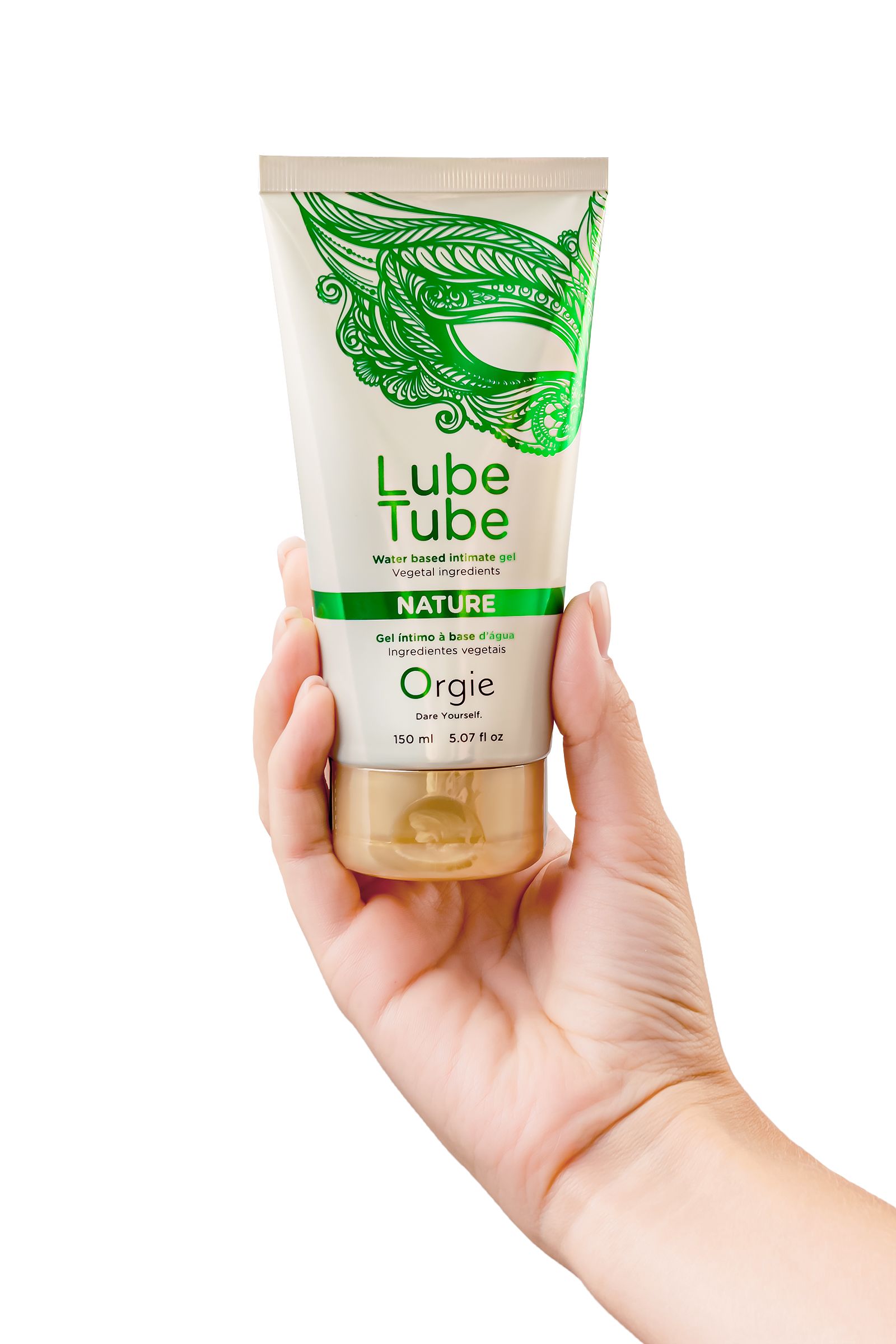 Интимный гель на водной основе Lube Tube Nature - 150 мл.