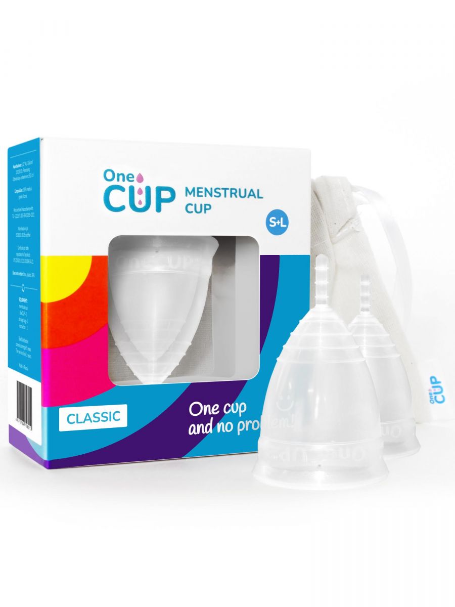 Набор из 2 менструальных чаш OneCUP Classic