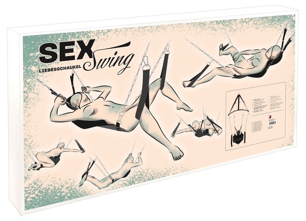 Секс-качели с лежаком и подголовником Sex Swing