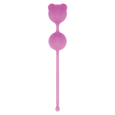 Розовые вагинальные шарики PUSSYNUT DOUBLE SILICONE