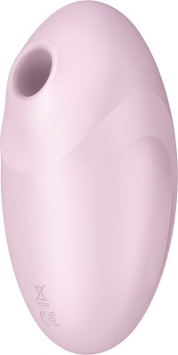 Розовый вакуум-волновой стимулятор с вибрацией Vulva Lover 3